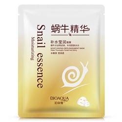 BIOAQUA Маска-салфетка для лица с улиткой, 30 г