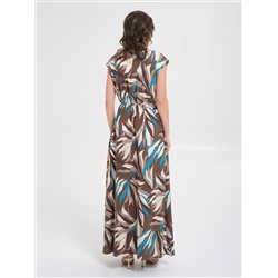 Платье макси с карманами