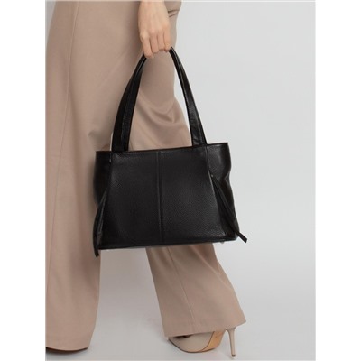 Женская кожаная сумка Richet 3000LN 331 Черный