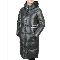 2193 DARK GREEN Куртка зимняя женская AIKESDFRS (200 гр. холлофайбера)