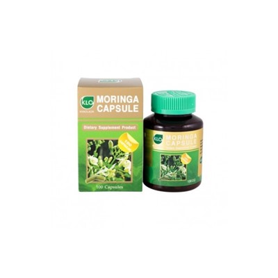 Капсулы Моринга от Khaolaor, Moringa Capsule Dietary Supplment Product, 100 шт.