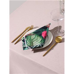 Салфетка «Этель» Tropical parrots, 46×46 см, 100% хлопок, саржа 190 г/м²