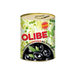 «OLIBEN», маслины крупные без косточки, 290 мл