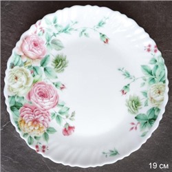 Столовый набор 42 предмета / GRAY 42/4-120/ (7056) /уп 1/ Кустовая роза