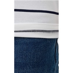 Футболка-поло F411-07-001 white