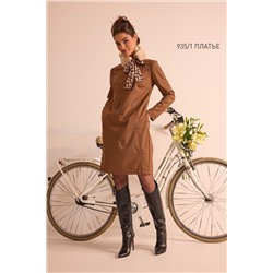 NiV NiV fashion 935/1 коричневый, Платье