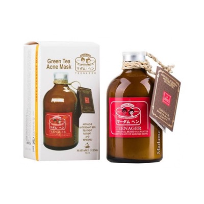 Маска-пудра для проблемной кожи с зеленым чаем от Madame Heng, Green Tea Acne Mask, 50 гр