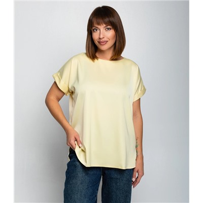 Блуза #ОКТ035001-1, жёлтый
