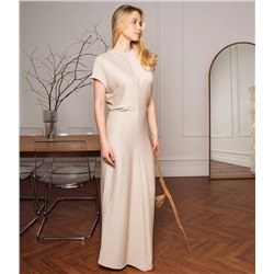 Платье #ОКТ035015, бежевый