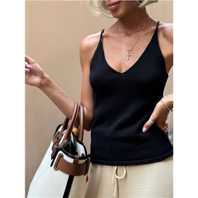 Топ LILLIN, Черный