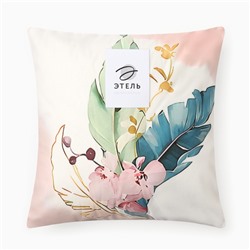 Наволочки декоративные набор 4 шт. «Этель. Тропики», 40×40 см, велюр