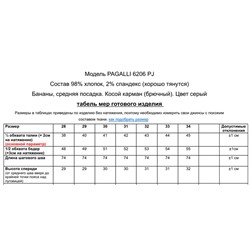 Мужские джинсы PAGALEE 6206