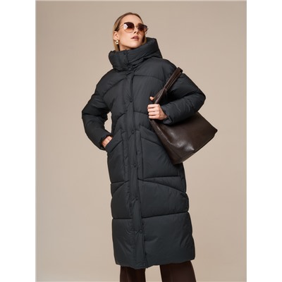 Пуховик женский черный