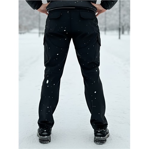 Брюки спортивные софтшелл MTFORCE мужские черного цвета 2403Ch Размеры 48 (M), Сезон Весна-осень, Пол Мужской