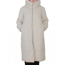 9917 LT. BEIGE Пальто зимнее женское (150 гр. холлофайбер)