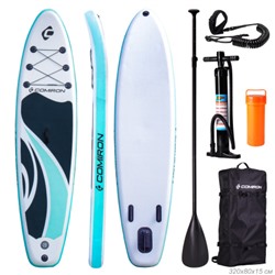 Надувная SUP доска COMIRON 320х80х15 Сапборд Supboard сап доска sup cапборд / GT150 /уп 1/ (Желтый)
