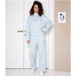 Спортивный костюм #КТ23710, голубой