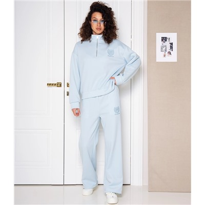 Спортивный костюм #КТ23710, голубой