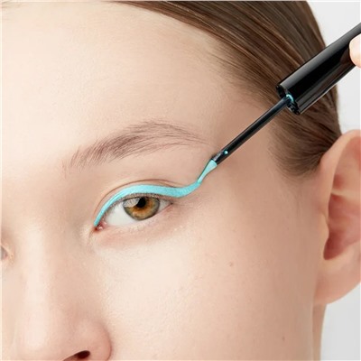 Provoc Суперстойкая жидкая подводка для глаз / Liquid Dipliner №3 Sky Blue, голубой