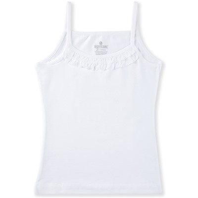 4230-01 Майка для девочек белая (BAYKAR)