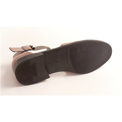 Santarose D602-16 Туфли женские пудра иск велюр