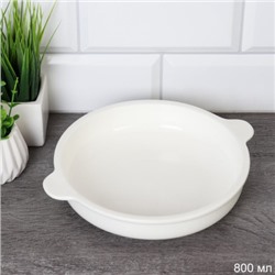 Тарелка суповая 900 мл с ручками / WE-881 /уп 10/ 26х22 см