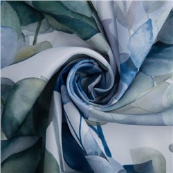 Комплект штор "Этель" Eucalyptus, 145*260 см-2 шт, 100% п/э