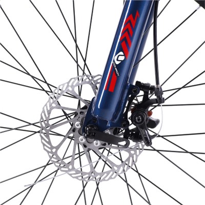 Велосипед 24" рама 13" 7sp COMIRON REBEL сине-красный