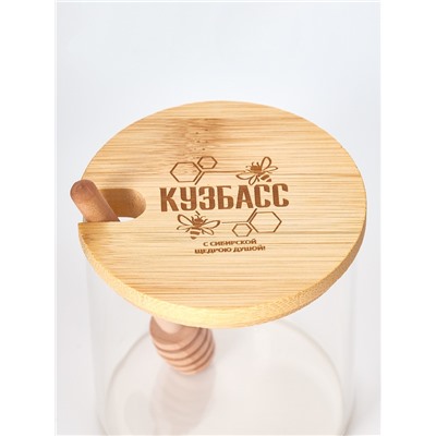 Банка для мёда «Кузбасс», 310 мл