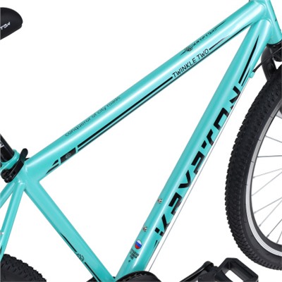 Велосипед 26" рама 17" 7sp KRYPTON TWINKLE TWO небесный угольный