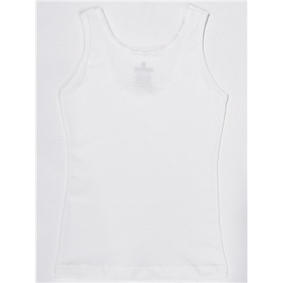 4640-01 Майка для девочки белая (BAYKAR)