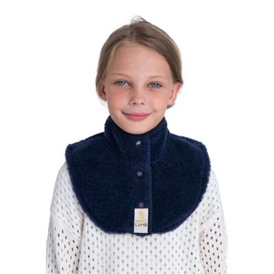 Воротник манишка ДЕТСКАЯ индиго