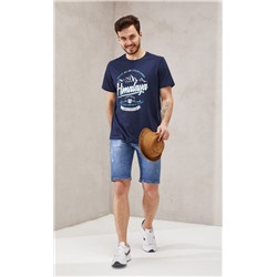 Футболка F111-06bb-659 d.blue