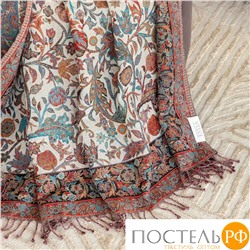 Estia РАФАЭЛЛА Плед борд. 130х170 см, 1 пр., 90% хлоп./10% мерин.шерсть , 285 гр/м2