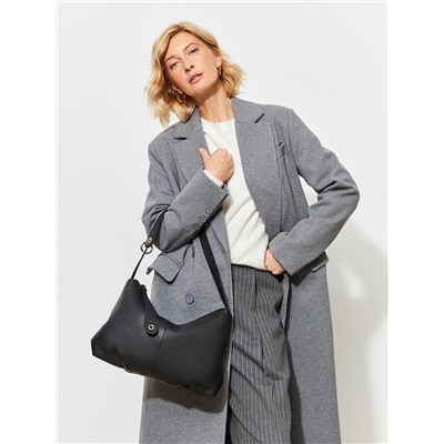 Женская кожаная сумка Richet 3189LN 376 Черный