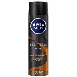 Nivea Deo спрей муж (85367) Ultra Carbon 150мл