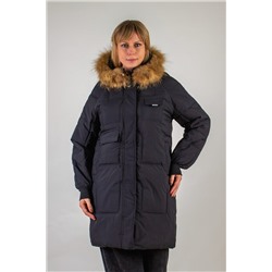 Парка с капюшоном натуральный мех арт. 620 НАТАЛИ, 1199645