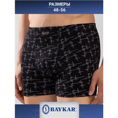1224-02 Трусы боксеры для мужчин (BAYKAR)
