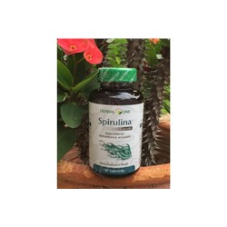 Спирулина в капсулах от Herbal One, Spirulina, 100 капсул