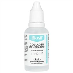 Biosil, Collagen Generator, средство для стимулирования производства коллагена, капли, 30 мл