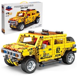 УЦЕНКА Конструктор инерционный «Внедорожник», коллекционная модель, 642 детали