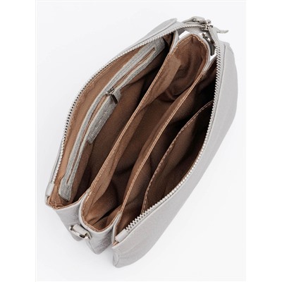 Женская кожаная сумка Richet 2766LN 830 Серый