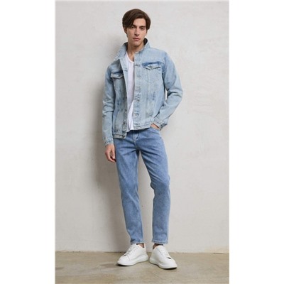 Куртка джинс Р311-1237 middle blue