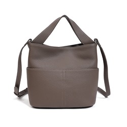 Женская сумка, кожа, MIRONPAN  560608 Темно-серый