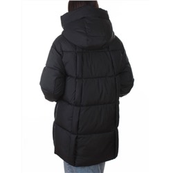 8888 BLACK Куртка зимняя женская оверсайз (200 гр. холлофайбер)
