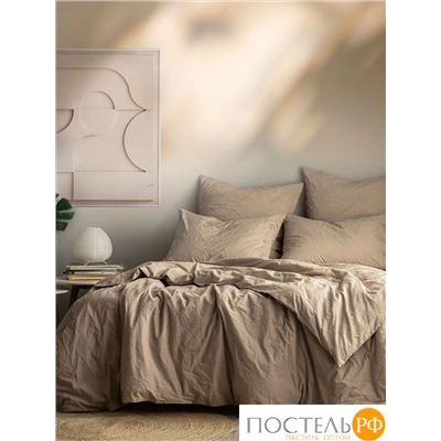 PRIME PRIVE СМОГЕН беж КПБ 145х205-1/180х220-1/50х70-2, 4 пр., хл.