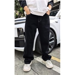 Джинсы муж. F511-0100 l.black