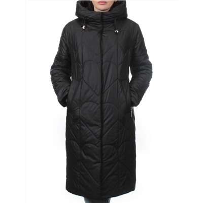 TR-2301 BLACK Пальто зимнее женское (верблюжья шерсть)