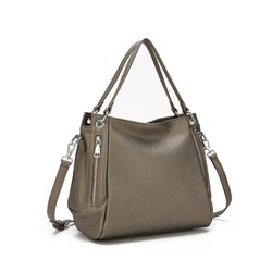 Сумка женская 23261 Темное-серебро