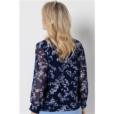 Блузка женская  7100/01/Синий